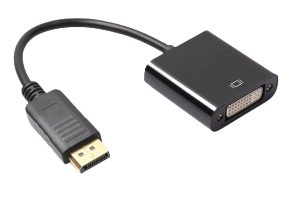 Dark Player DisplayPort (M) to DVI (24+5 F) Adapter M/F