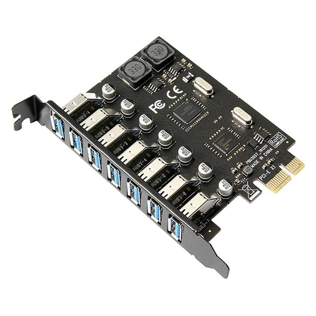 Dark Player PCI-e USB 3.0 Expansion Card - 7 Ports