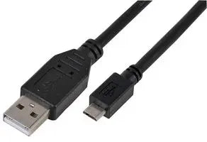 2m Quick Charge and Sync Micro USB 2.0 Hi-Speed Cable (USB Type-A to male micro USB ) | BLACK