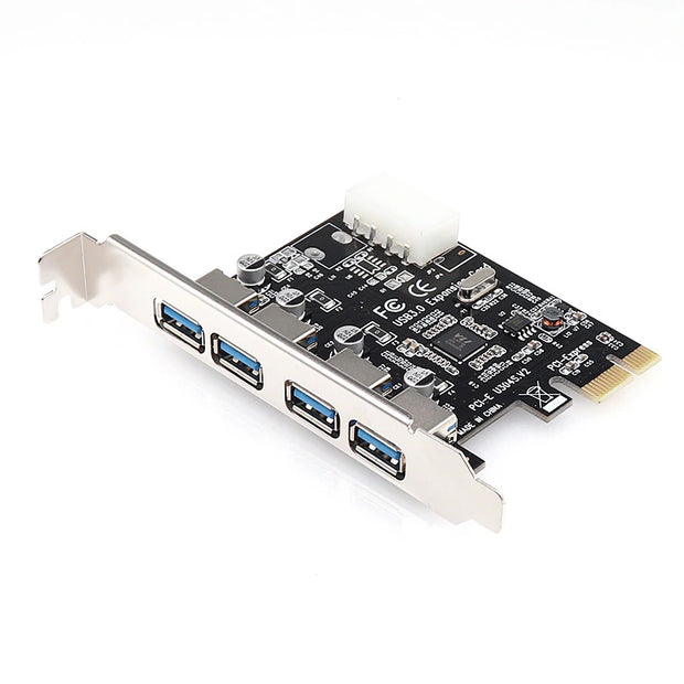 Dark Player PCI-e USB 3.0 Expansion Card - 4 Ports