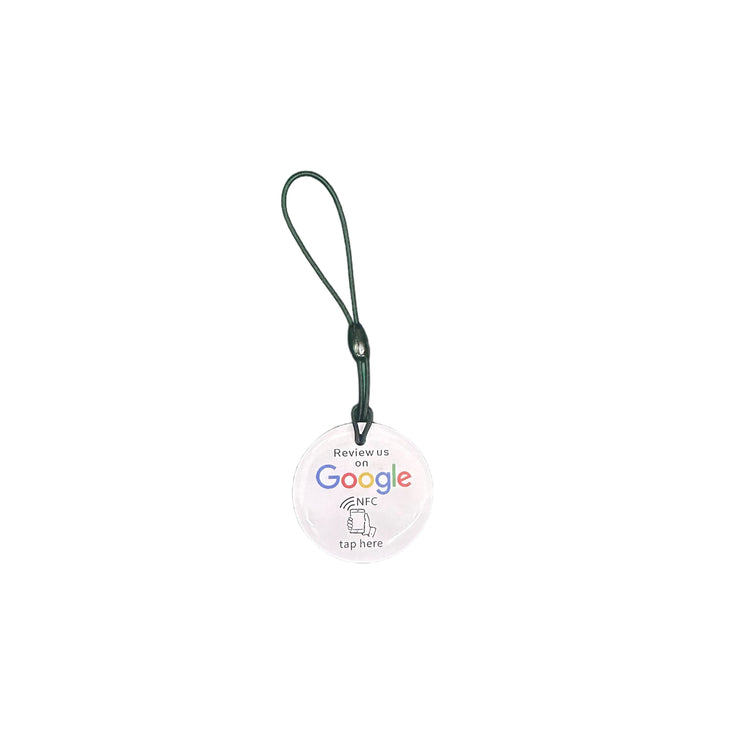 Tap and Share  Contactless Sharing Smart NFC 4x 'Review us on Google' Review Keyrings + QR code