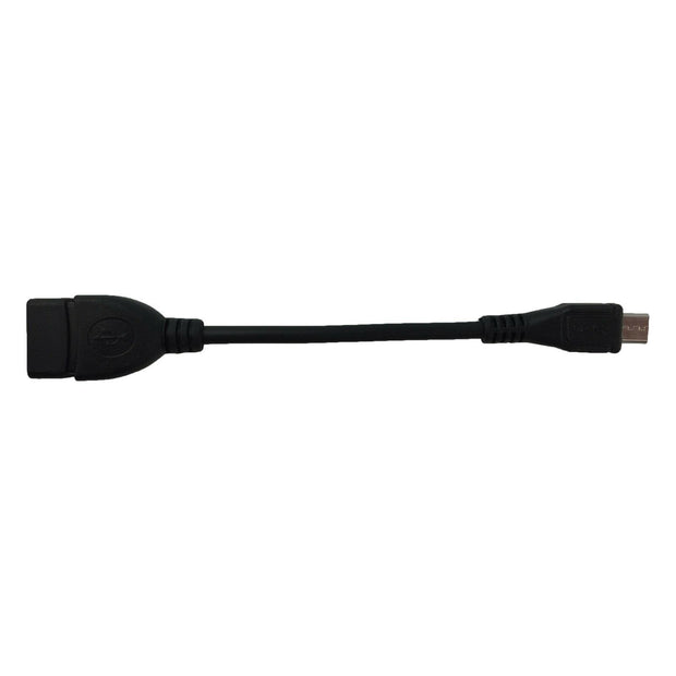 Short Micro-USB (Male) to USB 2.0 (Female) OTG Adapter Cable for Phone / Tablet