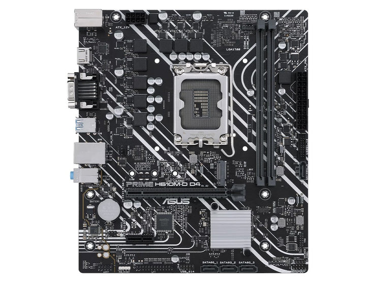 Asus Prime H610M-D D4-CSM LGA1700 DDR4 mATX Motherboard