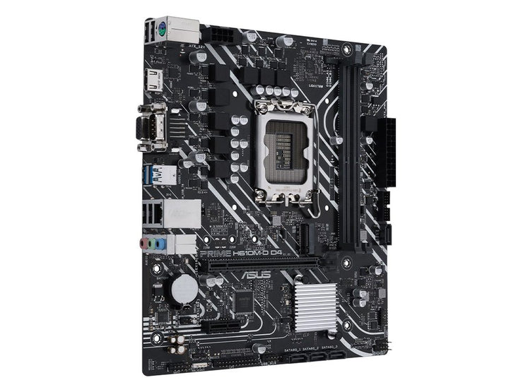 Asus Prime H610M-D D4-CSM LGA1700 DDR4 mATX Motherboard