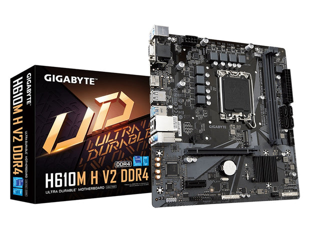 Gigabyte H610M H V2 DDR4 LGA1700 mATX Motherboard