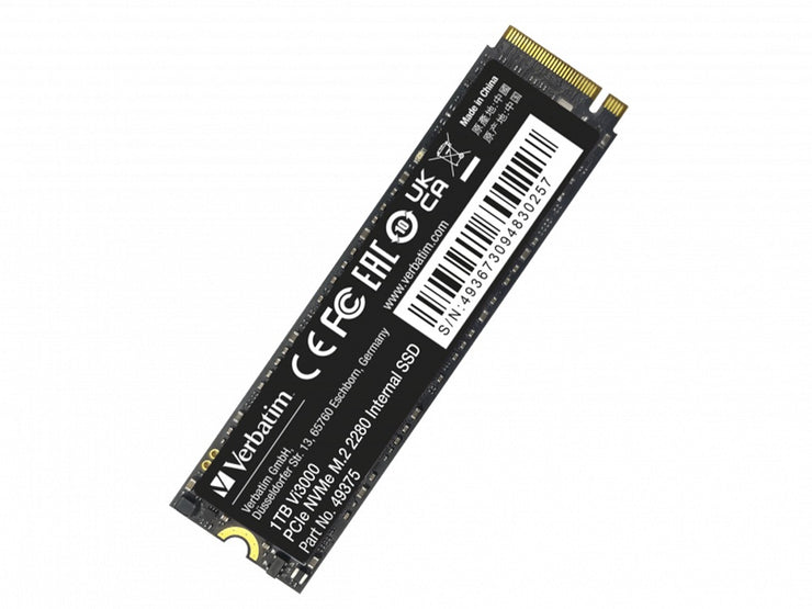 Verbatim Vi3000 1TB PCIe Gen3 NVMe M.2 2280 SSD