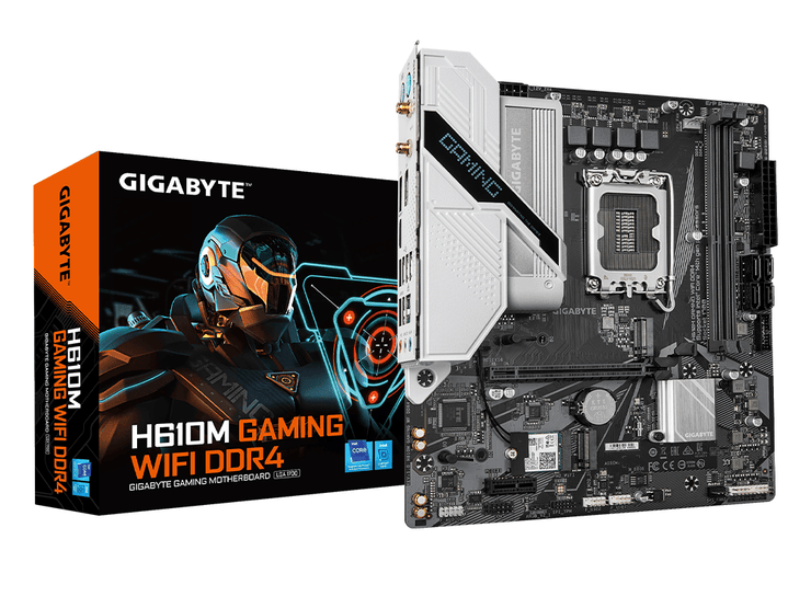 Gigabyte H610M Gaming WIFI DDR4 LGA1700 mATX Motherboard