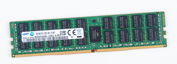 SAMSUNG 16GB (1X 16GB) DDR4-2133 PC4-17000 1.2V DR X4 ECC REGISTERED 288-PIN RDIMM RAM MODULE FOR  SERVER & WORKSTATION