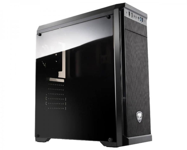 Cougar MX-330 Mid-Tower ATX Case with side view window - Black