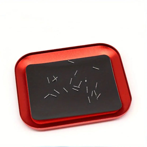 Small Alloy Screw Tray with Magnetic Pad | Golden