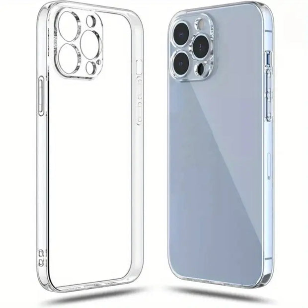 Dark Player Luxury Shockproof Transparent Case for iPhone 14 Pro - Bumper Cover