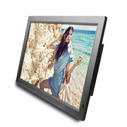 HD 18.5'' LED Digital Photo Frame | Pictures | MP4 Videos | Movie Player | 1080P |  Digital Signage Solution for shop counter or wall