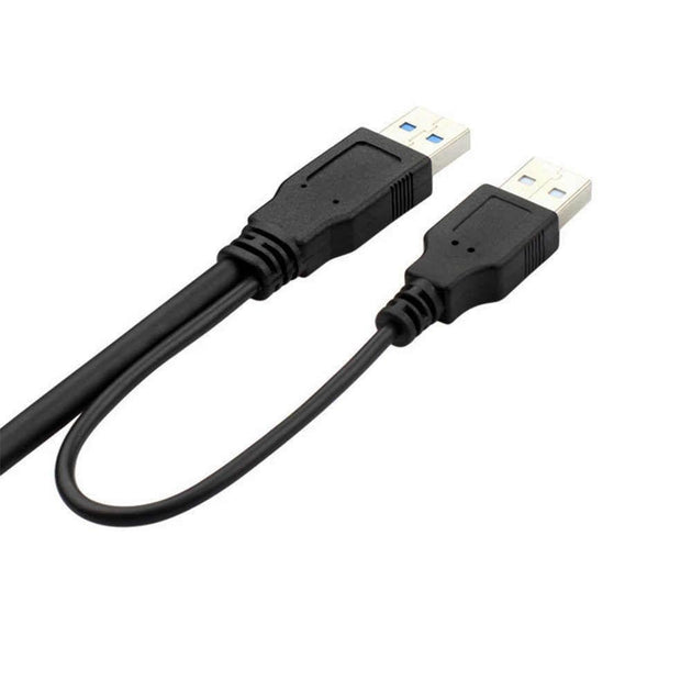 Usb 30 Y Cable Micro Type B Male To Standard Type A Male Dual Usb Pow Tech Junction 9663