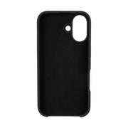 Dark Player Protective iPhone 16 Silicone Case - Black