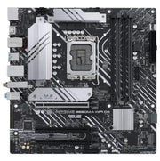 ASUS Prime B660M-A WiFi D4 LGA 1700 mATX Motherboard | PCIe 4.0,Intel Wi-Fi 6,DDR4,2xM.2 Slots, 1Gb LAN, DP,2 x HDMI, Rear USB 3.2 Gen 2, Front USB 3.2 Gen 1 Type-C, Aura Sync