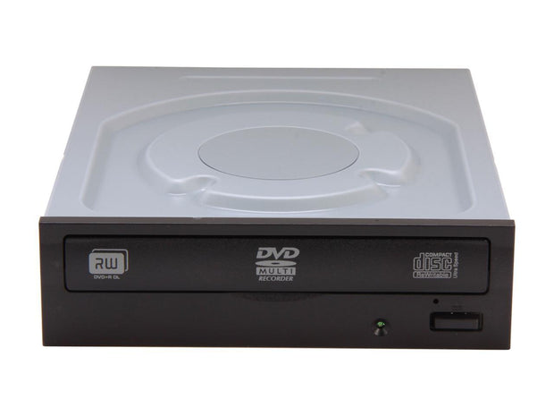 LITE-ON DVD Burner - Bulk 24X DVD+R 8X DVD+RW 12X DVD+R DL 24X DVD-R 6X DVD-RW 16X DVD-ROM 48X CD-R 32X CD-RW 48X CD-ROM Black SATA Model iHAS124-04