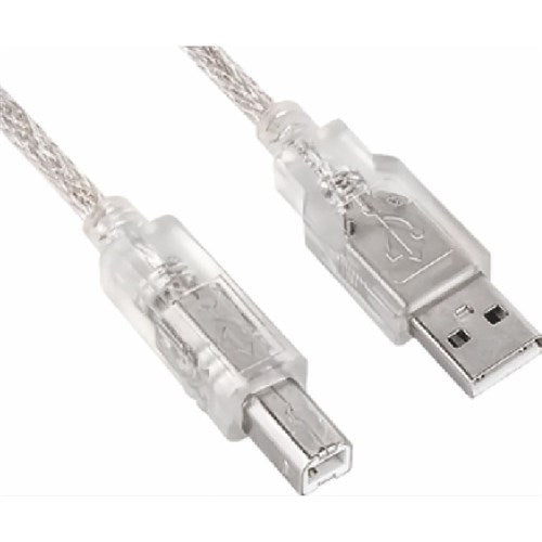 Universal USB 2.0 Printer Cable Type A Male to Type B Male - 2m