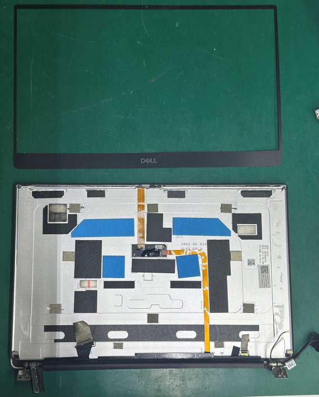 Dell XPS 13 9380 7390 9305 P82G LCD Screen Back and Front Bezel Cover + Hinges P82G002 P82G003 P82G004(Screen is NOT included)