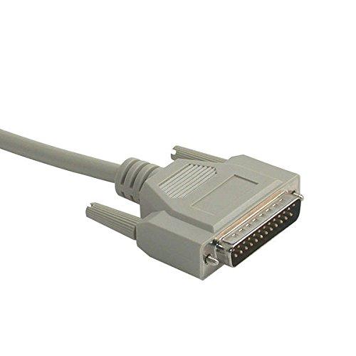 DB25 Male to Centronics 36 Male Parallel Printer Cable, Beige