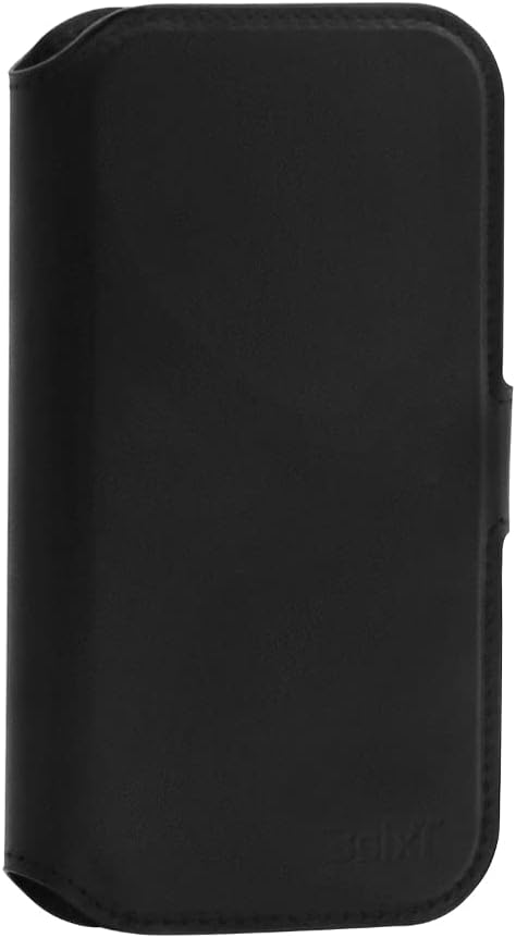 3sixT NeoWallet 2.0 iPhone 12 Mobile Case - Black | RFID Protection + clear diving licence window