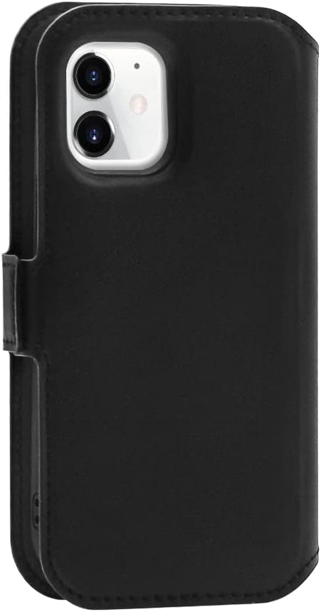 3sixT NeoWallet 2.0 iPhone 12 Mobile Case - Black | RFID Protection + clear diving licence window