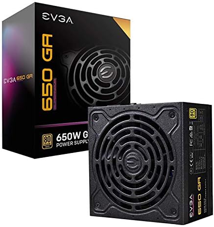 EVGA SuperNOVA 650 GA | 80 Plus Gold 650W | Fully Modular PSU | Eco Mode | 10 Year Warranty | Power ON Self Tester | Compact 150mm Size