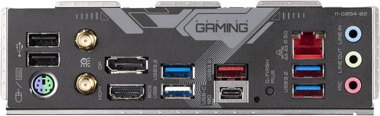 Gigabyte B650 Gaming X AX Wi-Fi 6E ATX Motherboard - Supports AMD Series 7000 CPUs, 8+2+2 Phases Digital VRM, up to 8000MHz DDR5 (OC), 1xPCIe 5.0+2xPCIe 4.0 x4 M.2, GbE LAN, USB 3.2 Gen 2x2 | Open Box