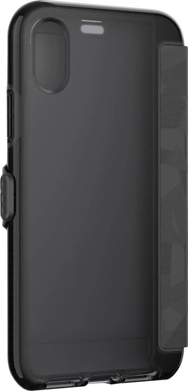 Tech21 - Evo Wallet Case for Apple® iPhone® X and XS - Black