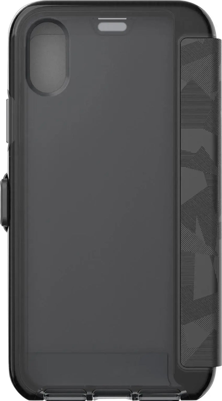 Tech21 - Evo Wallet Case for Apple® iPhone® X and XS - Black