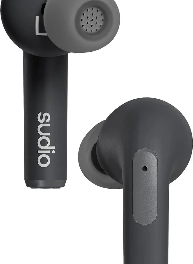 Sudio N2 Pro In-Ear ACTIVE NOISE CANCELLING EARBUDS Bluetooth Headphones (Black)