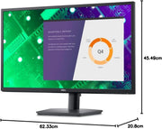 Dell 27" FHD IPS LED Monitor | 1920 x 1080 | HDMI | DisplayPort | VGA | E2722HS