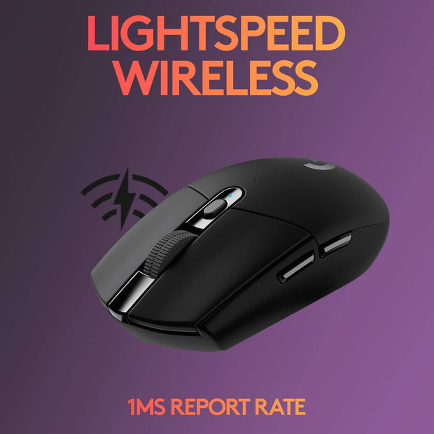 Logitech G G305 Lightspeed Wireless Gaming Mouse | Black