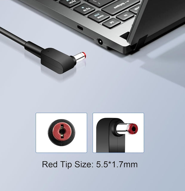 Dark Player 180W Laptop Charger for Acer Nitro 5 | Predator Helios | Predator Triton | 19.5V-9.23A | 5.5x1.7mm