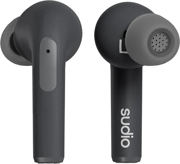 Sudio N2 Pro In-Ear ACTIVE NOISE CANCELLING EARBUDS Bluetooth Headphones (Black)