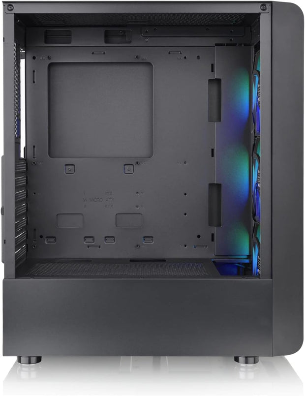 Thermaltake S200 Mesh ARGB Tempered Glass Mid Tower (ATX) Case Black Edition