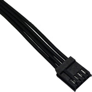 Thermaltake 4 Pin LP4 Molex to 3.5 Inch Floppy Drive Power Cable - 19cm