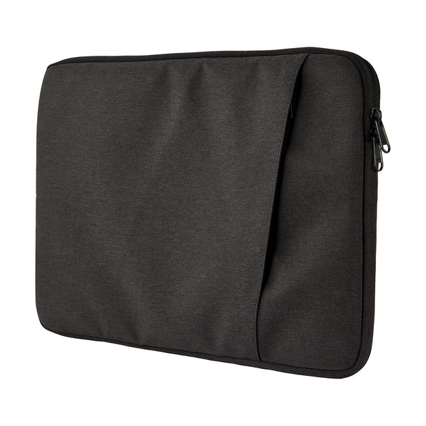 Dark Player Universal 14-inch Laptop Sleeve with Front Pocket &  zip closure - Black