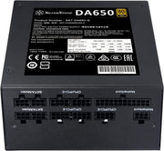 Silverstone DA650 Gold, 80 Plus Gold 650W Fully Modular ATX Power Supply, SST-DA650-G