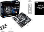 ASUS Prime H510M-A R2.0 Motherboard | Intel LGA1200, DDR4, mATX, USB 3.2, M.2, 1Gb Ethernet, Aura Sync RGB