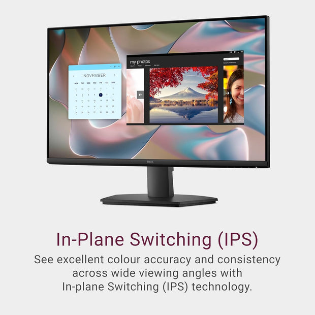Dell 27" IPS LED Monitor | 1920 x 1080 | 100Hz | 5MS Response | 16.7 Million Colors | HDMI | VGA