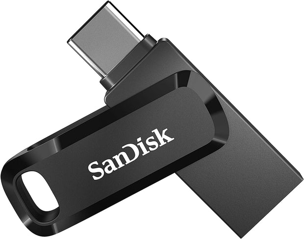 SanDisk Ultra Portable Dual USB Type-C and USB Type-A connectors  256GB | High-speed USB 3.1 Flash Drive (Black)