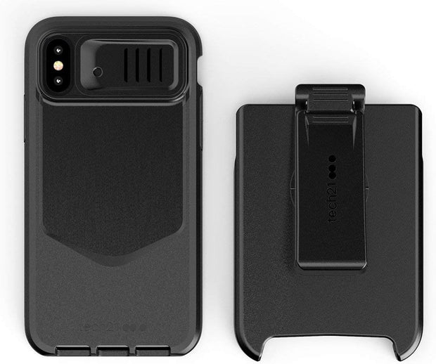 Tech21 Evo Max Case for iPhone Xs Max - Black | 14ft Drop Protection, Lens Cover & 3 Layers of Protection