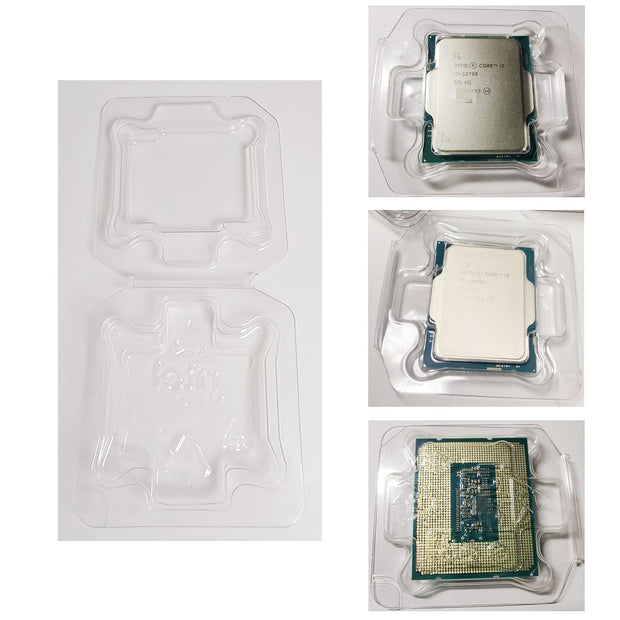 10x Intel LGA 1700 i3 i5 i7 i9 CPU Protector Cover Clamshell Tray Case Shell