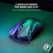 Razer DeathAdder V2 X Hyperspeed - Wireless Ergonomic Optical Gaming Mouse - Black