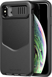 Tech21 Evo Max Case for iPhone Xs Max - Black | 14ft Drop Protection, Lens Cover & 3 Layers of Protection