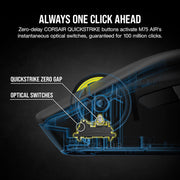 Corsair M75 AIR Wireless Ultra-Lightweight RGB Gaming Mouse