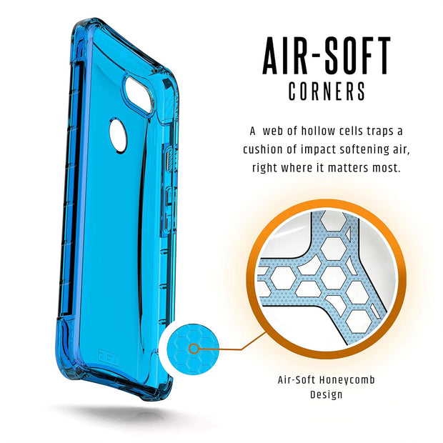 Urban Armor Gear Plyo Series Case for Google Pixel 3 XL - Glacier | Shock Absorb Rugged Protection