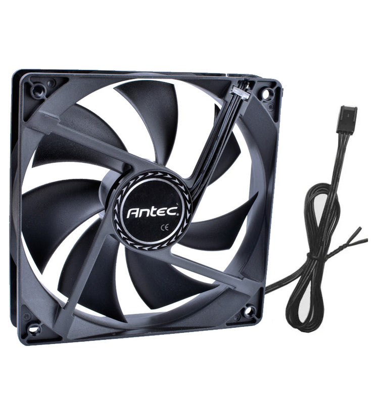 10-Pack Antec 120mm Case Fans + 40 Screws | High-Performance | 3-Pin PWM | Non-LED | 12V | Sleeve Bearing