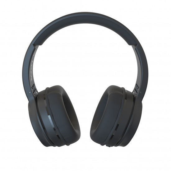 LASER BLUETOOTH FOLDABLE HEADPHONES WITH MIC | BLACK