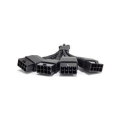 Genuine PNY ATX 3.0 PCIe 5.0 600W 4 x 8 Pin to 12VHPWR 16 Pin Power Adapter Cable for NVIDIA GeForce RTX 4090, RTX 4080, and RTX 3090 Ti